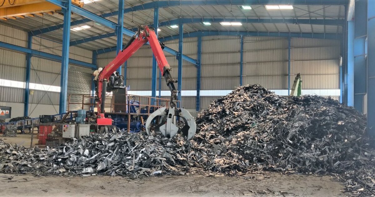 Recycling Steel Scrap in India PALFINGER